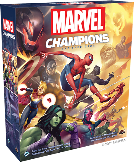 Playing Marvel Champions at The Ludoquist