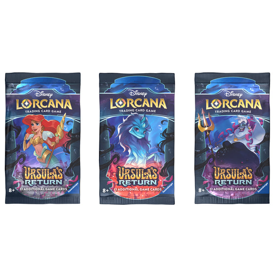 Disney Lorcana Booster Pack Ursula's Return Preorder