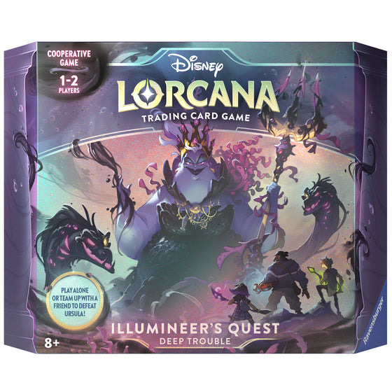 Disney Lorcana Illumineer's Quest: Deep Trouble Ursula's Return Preorder