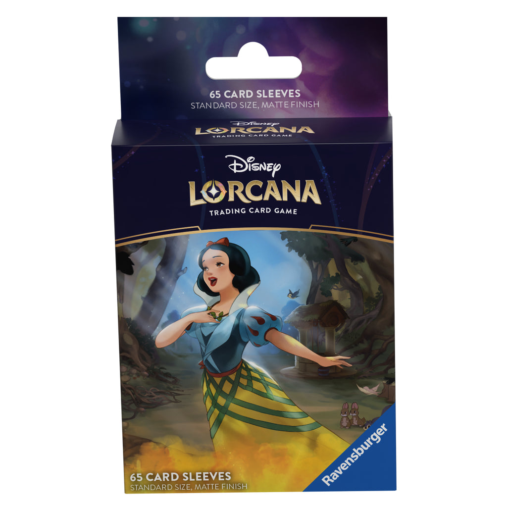 Disney Lorcana Snow White Sleeves Ursula's Return