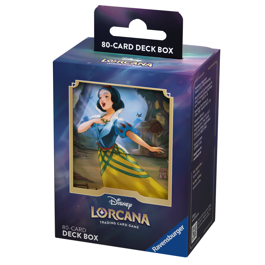 Disney Lorcana Snow White Deckbox Ursula's Return