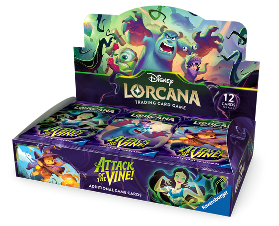 Disney Lorcana TCG - Attack of the Vine Booster Pack Display (24) - Set 13