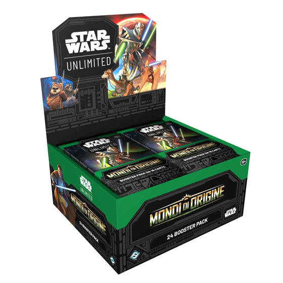 Star Wars: Unlimited - Homeworlds Booster Display (24) — Case (6 boxes)