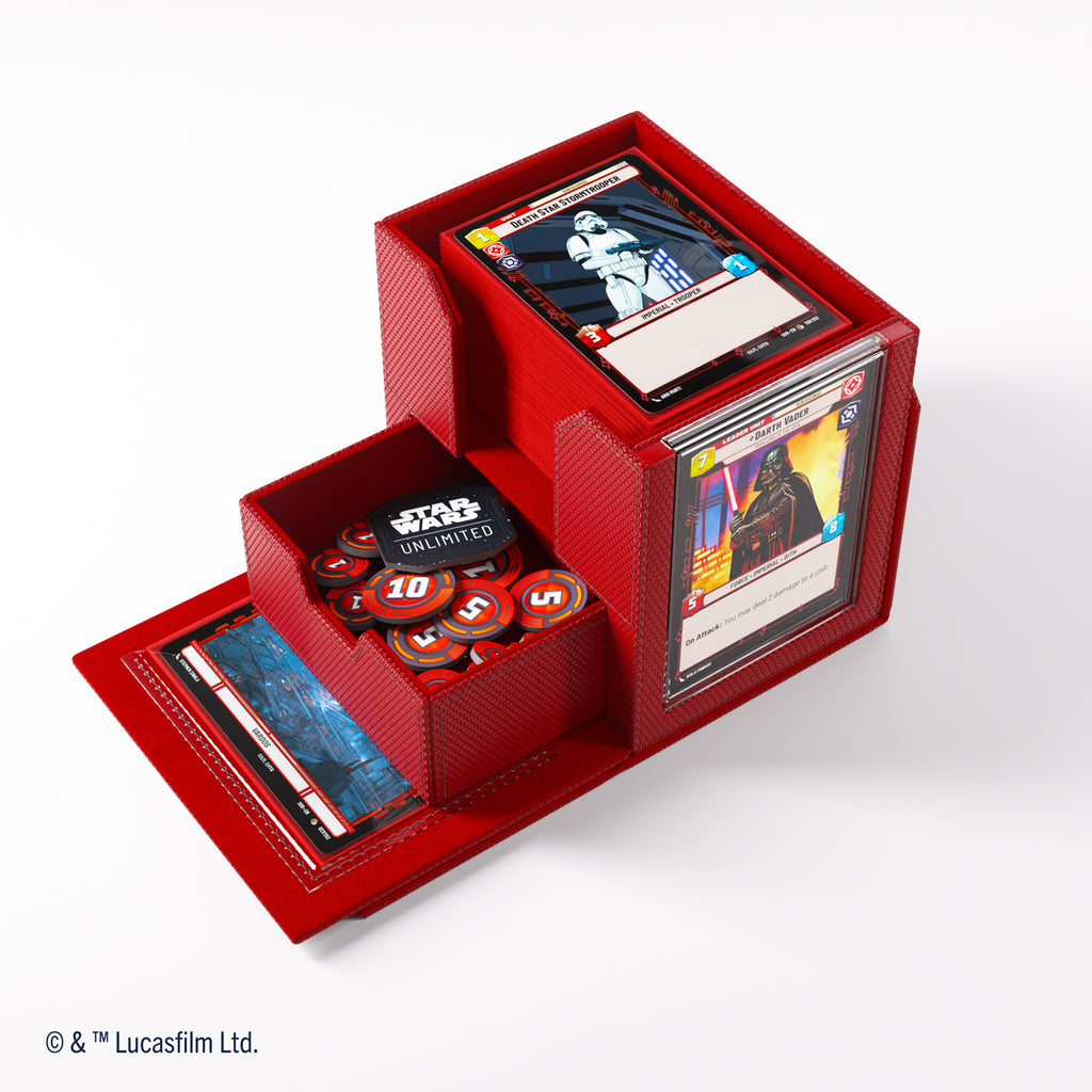 Gamegenic Star Wars: Unlimited Deck Pod - Red