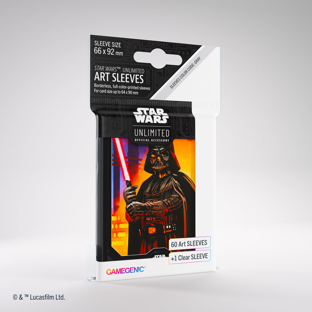 Star Wars: Unlimited Art Sleeves - Darth Vader - Preorder