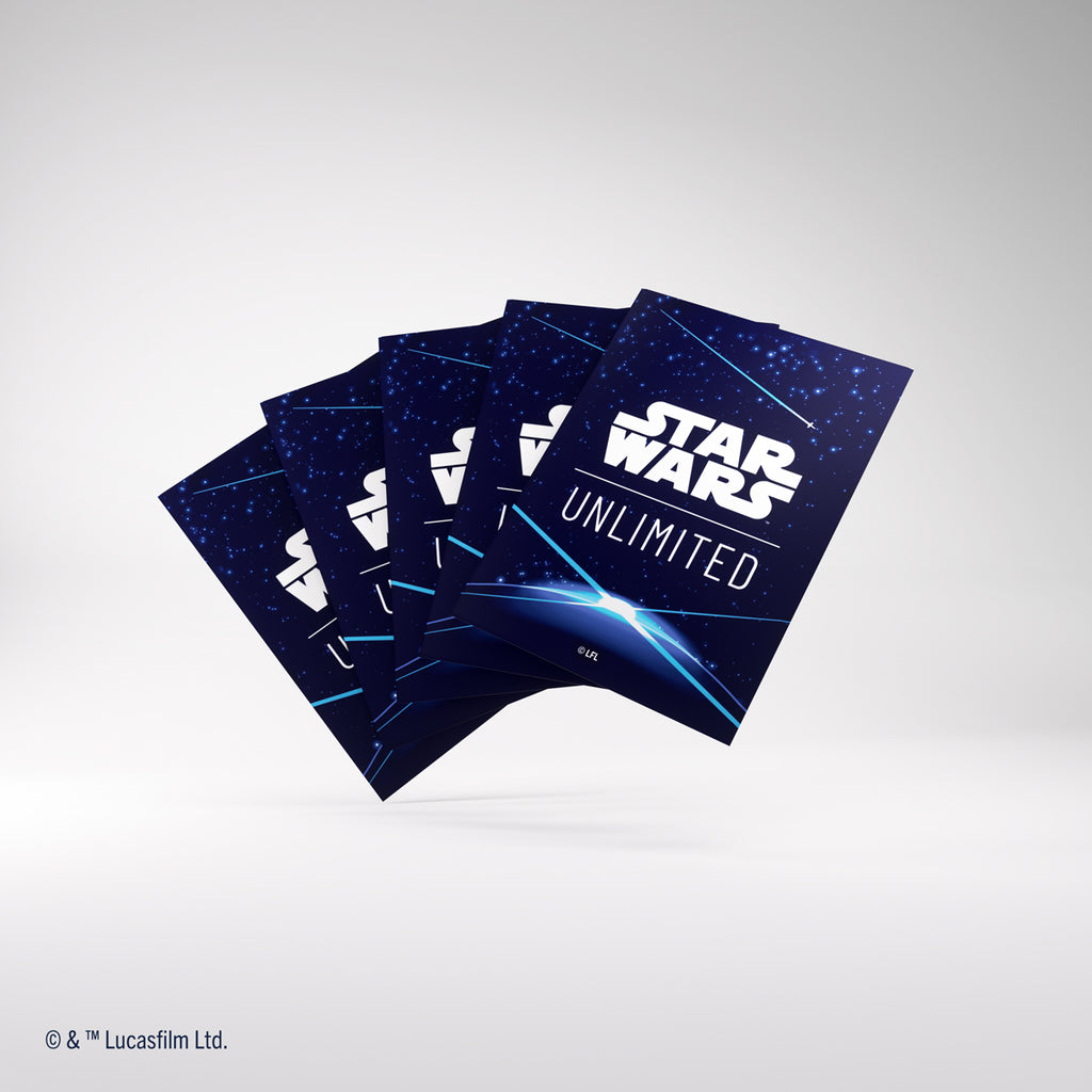 Star Wars: Unlimited Art Sleeves - Space Blue - Preorder