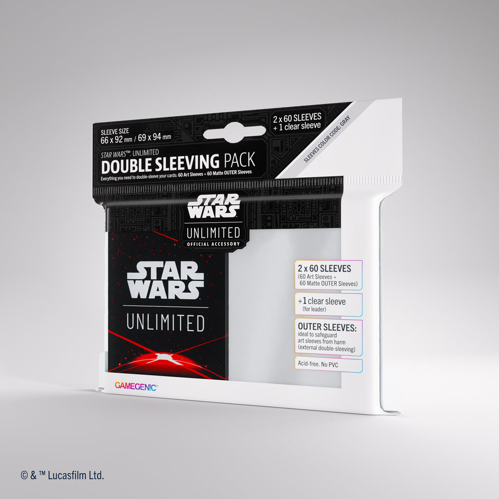 Star Wars: Unlimited Double Sleeving Pack - Red - Preorder