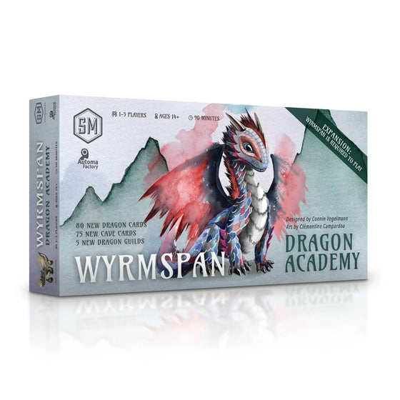 Wyrmspan Dragon Academy Expansion