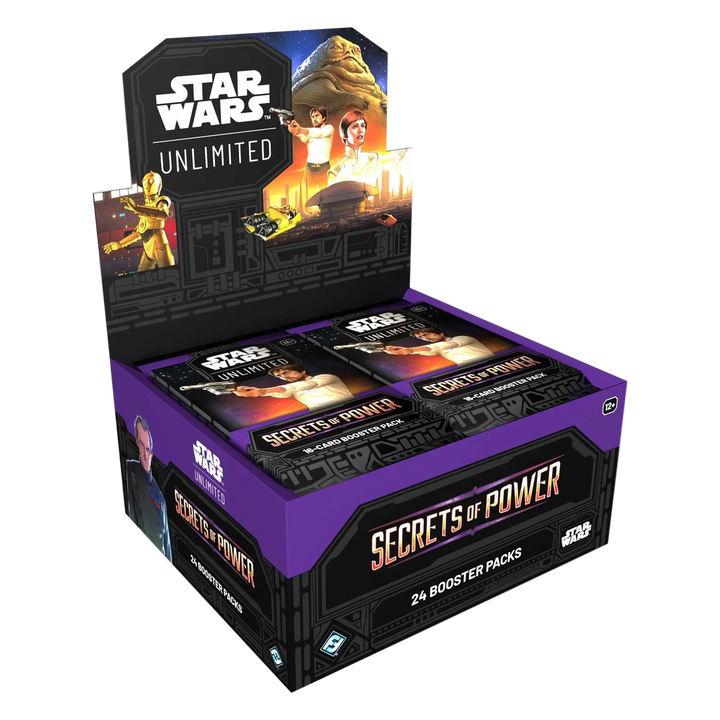 Star Wars: Unlimited Secrets of Power Booster Display