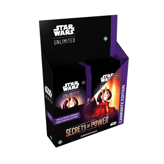 Star Wars: Unlimited Secrets of Power Carbonite Booster Display (12) Preorde