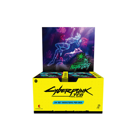 Cyberpunk TCG - Welcome to Night City Retail Booster Display