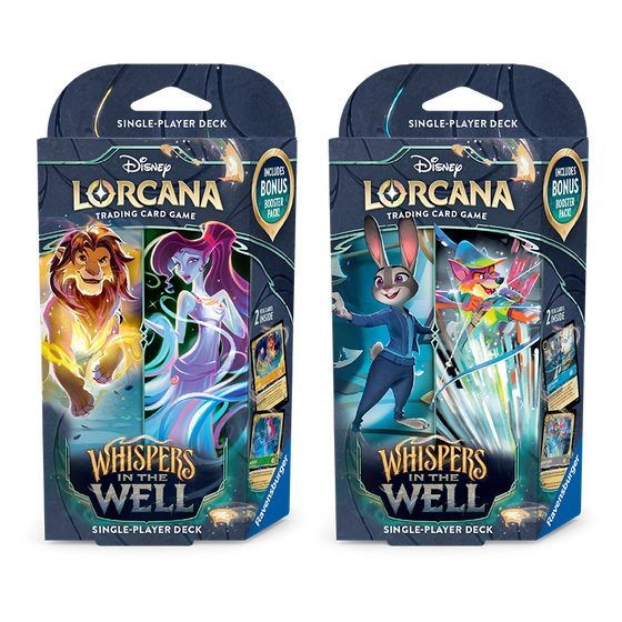Disney Lorcana Starter decks Whispers in the Well