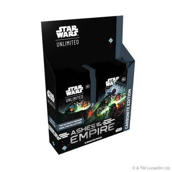 Star Wars: Unlimited - Ashes of the Empire Carbonite Booster Display (12)