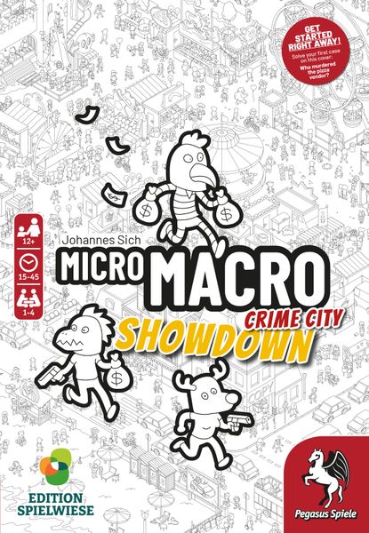 Micro Macro Crime City Card Game 4: Showdown