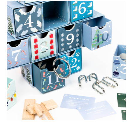12 Days of Christmas Puzzle Calender