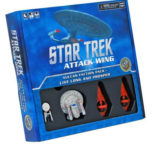 Star Trek Attack wing: Vulcan Faction Pack - Live Long  and Prosper