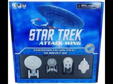 Star Trek Attack wing: Federation Faction Pack- To Boldly Go...