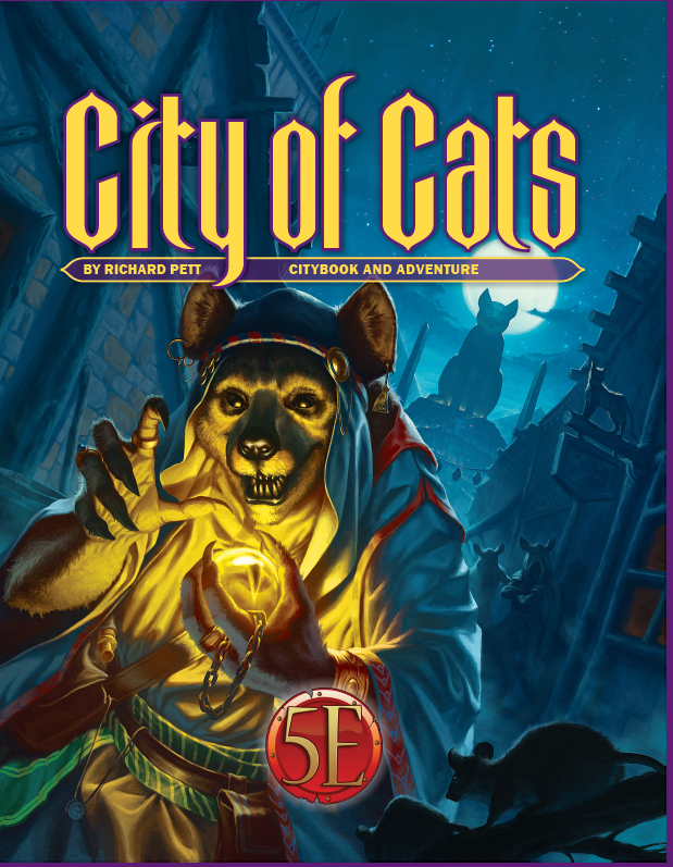 City of Cats Citybook and Adventure for 5E