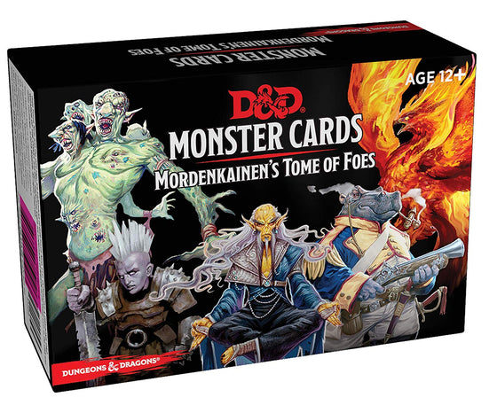Dungeons and Dragons Mordenkainen's Tome of Foes Monster Cards