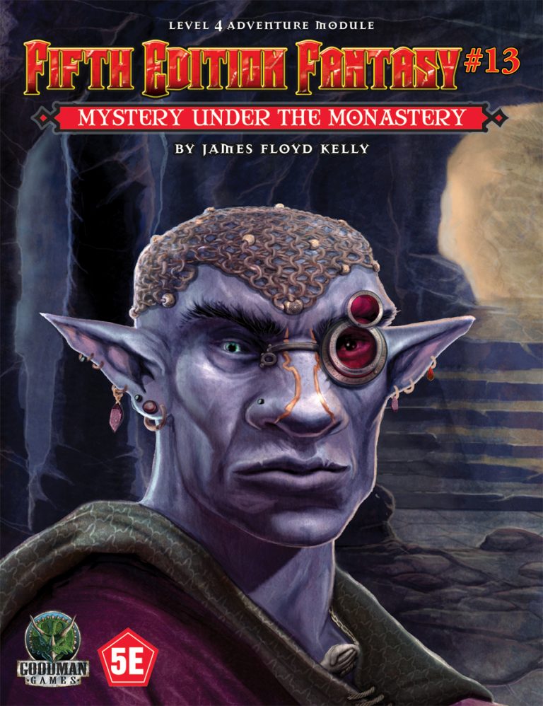 5E Fantasy #13 Myster Under the Monastery