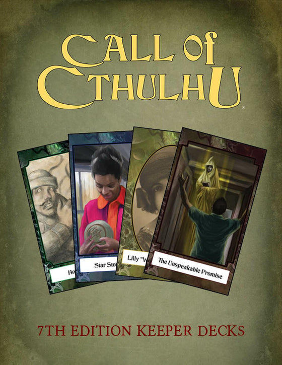 Call of Cthulhu Keeper Decks 4 Pack