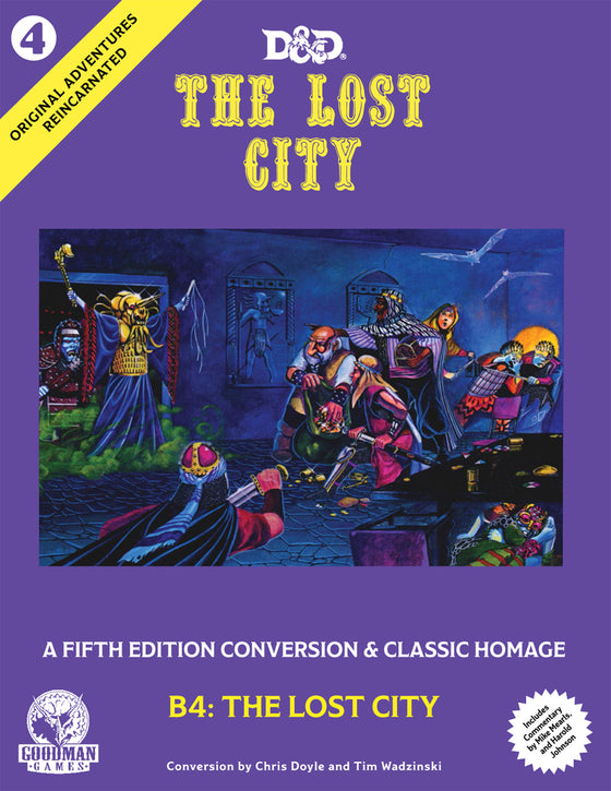 D&D: Original Adventures Reincarnated #4: The Lost City