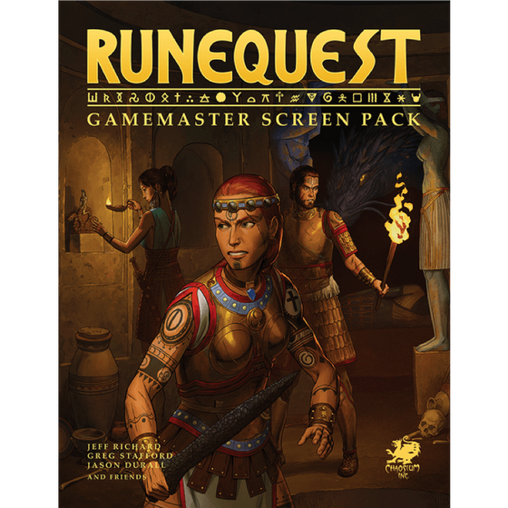 Runequest RPG Gamemaster Screen Pack