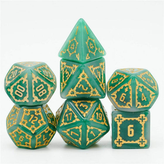 Huge Castle Dice: 25mm Poly 7 Sets
