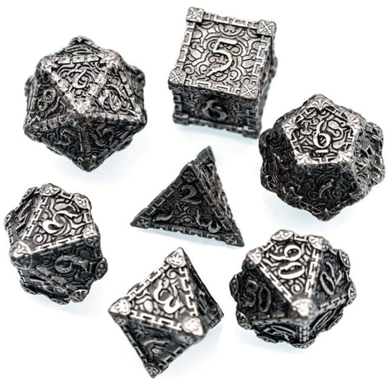 Foam Brain Metal Dice Sets