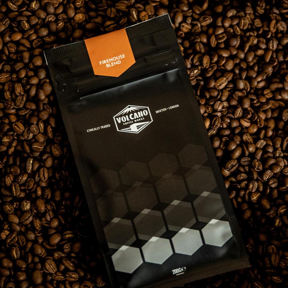 Volcano Coffee Ground  Beans