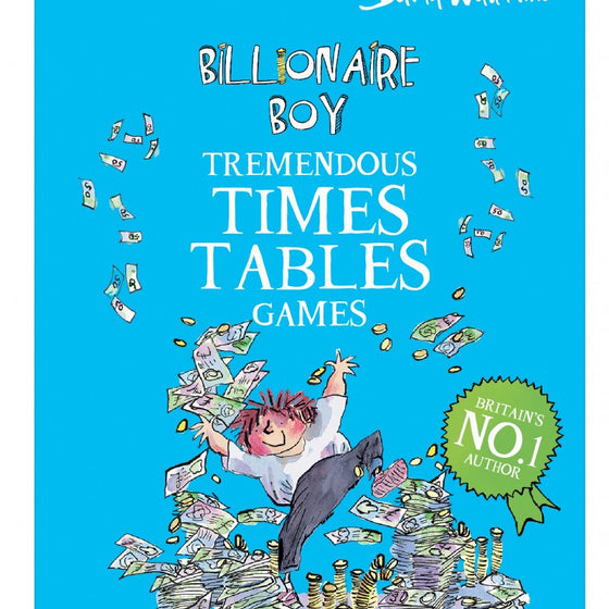 Billionaire Boy Tremendous Times Table Games - David Walliams Card Game