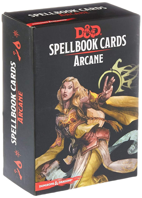 Dungeons & Dragons Arcane Spellbook Cards