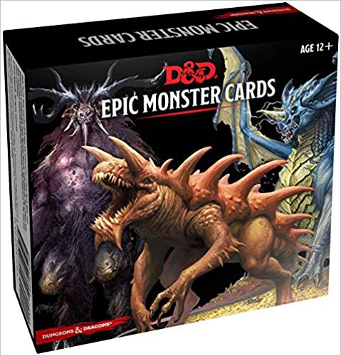 Dungeons and Dragons Epic Monster Cards