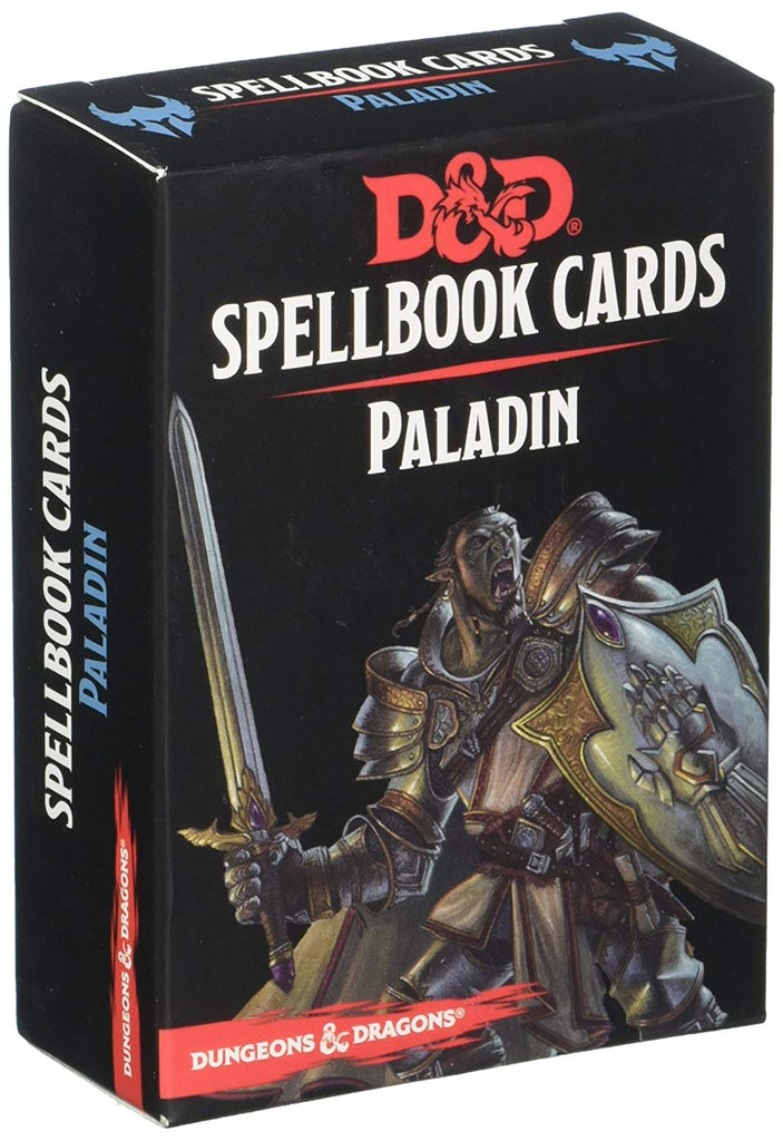 Dungeons & Dragons Paladin Spellbook Cards