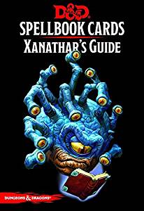 Dungeons & Dragons Xanathar's Gulde to Everything Spellbook Cards
