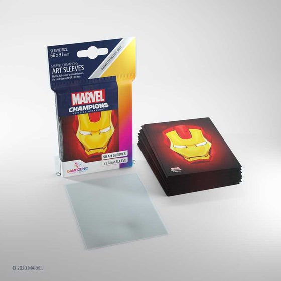 Gamegenic Marvel Champions  Iron Man Art Sleeves (51pk.)