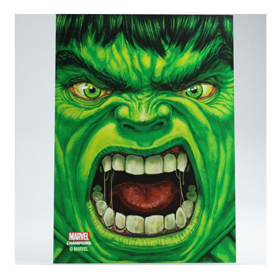 Gamegenic Marvel Champions Hulk Art Sleeves (51pk.)