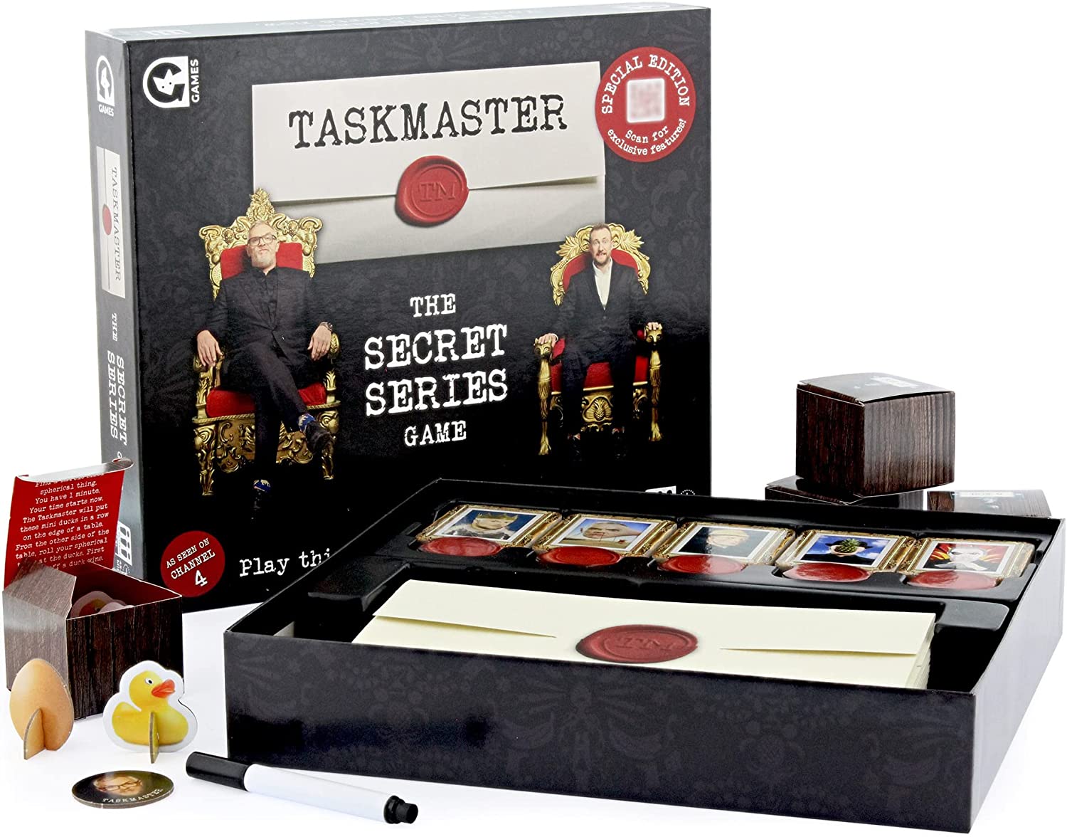 Taskmaster The Secret Series Game - The Ludoquist