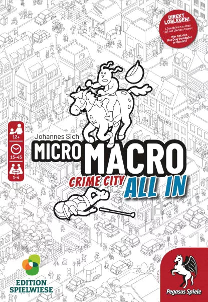 Micro Macro Crime City Card Game 3: All in