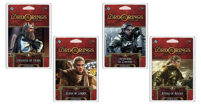 The Lord of The Rings The Card Game (LCG) Starter Deck Bundle