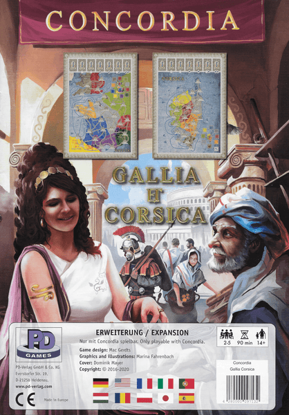 Concordia Board Game Gallia Et Corsica